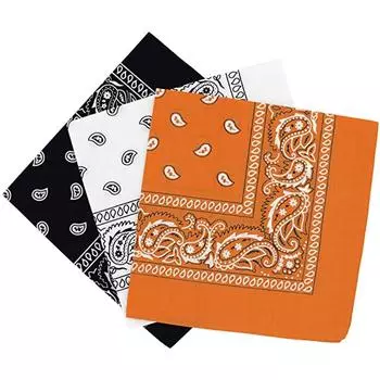 НОСОВОЙ ПЛАТОК, новый мужской и женский тюрбан с двусторонней печатью, хлопок