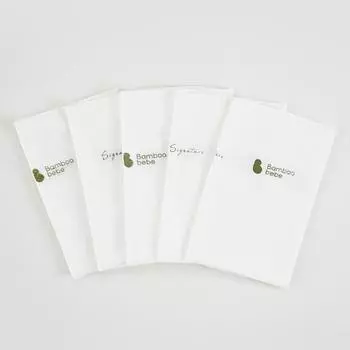 Носовой платок Bamboo Bebe Infant s Mild Bamboo Signature Gauze Pure 5p, корейские товары для детей