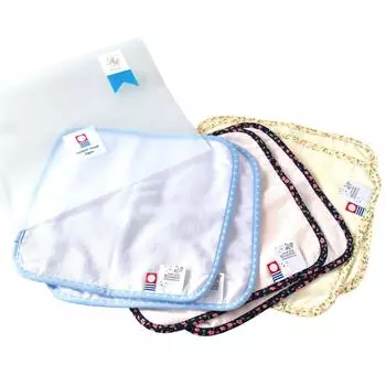 Носовой платок Bloom Imabari, хлопок, сделано в Японии, набор из 6 шт., 6 предметов Imabari 6, подходит для использования, 100% (Ассортиментный набор) Носовой платок Fit-Use_Assorted