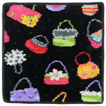 Носовой платок FEILER Towel Hand Towel Handkerchief 30x30 см CRAZY BAGS черный 40-04004-01765-7 [Товар]