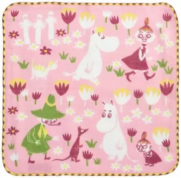 Носовой платок Miyamoto Made in Japan Moomin Friends Walk Miyamoto-Towel 2525 см