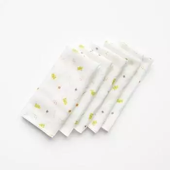 Носовой платок Mom s Nature Baby Bamboo Design Gadget 5p, корейские товары для детей