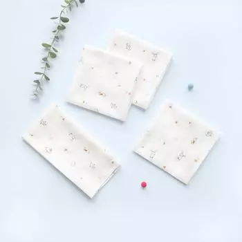 Носовой платок Mom s Nature Bamboo Extra Large 5р, корейские товары для детей