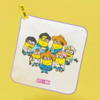 Носовой платок-полотенце BTS X DM4 (3 варианта) 1PCS