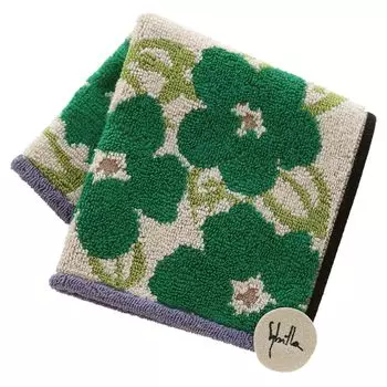 Носовой платок Sybilla Towel Carides 0021 Полотенце для рук 25 см [Sybilla] (зеленый) Женщины Приблизительно. 143055-0021-02