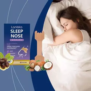 Носовые полоски против храпа пластырь носовое дыхание улучшение и стоппер для сна мужчин 30 шт женщин X5C2 A-30pcs