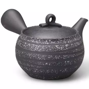 Nostalgia Tokoname Ware Ceramesh Teapot with Made in Japan J-kitchens Showa-era Pot, Strainer, 300cc,
