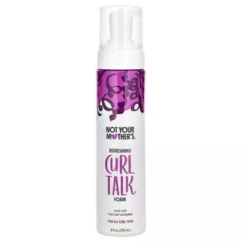 Not Your Mother s, Curl Talk, освежающая пена, 236 мл (8 жидких унций)