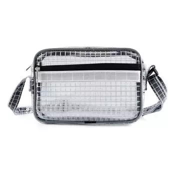NOTAG Shoulder Transparent PVC Clean Tool Clean Contents Includes Fluorescent Band Bag, Bag, Engineer, Pouch, Bag, Anti-Static, Waterproof, Durable,