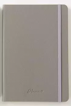 Notebook A5 Dot Grid Editable Notebook Gray Brown 641270 Hmmm!?