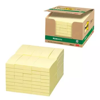 Notes for Business Use Yellow 75 x 25 mm 100 sheets x 80 pads Post-it 5004-Y жёлтый