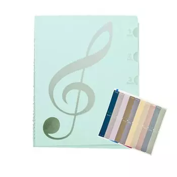 Нотная папка 20 30 5 прямое большое светоотражение водостойкое пятно простое пианино клуб караоке класс 40 А4, листы/40 сторон, листы/60 сторон,