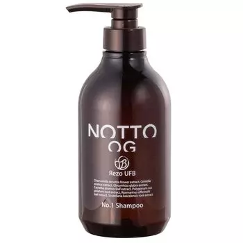NOTTO OG Шампунь ультрамелкопузырчатый газированный наноминеральный уход за кожей головы эксклюзивно для салонов № 1 (вместимость) (500мл)