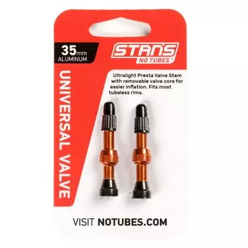 NOTUBES шток клапана пара AL PRESTA 35MM оранжевый STAN S