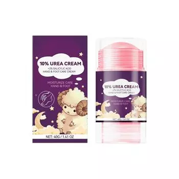 Питательный крем для рук и ног глубоко отшелушивает, увлажняет и питает кожу, восполняя ее влагой и питательными веществами40Г фиолетовый