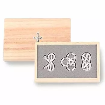 Nousaku Chopstick rest Knot 3 pieces e00137 - - [100% tin]