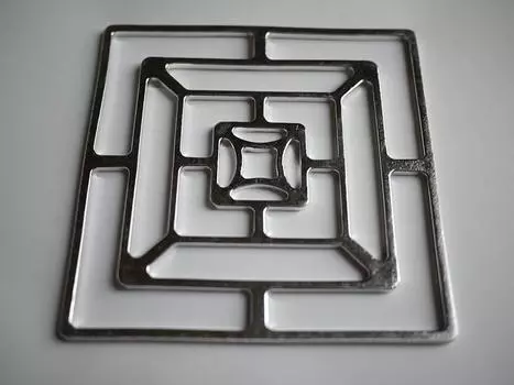 NOUSAKU KAGO SQUARE S японский артефакт ручной работы сгибаемый гибкий поднос японский подарок