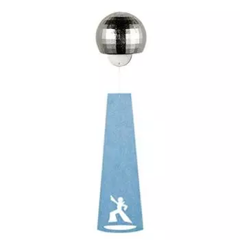 Nousaku Wind Chime Mirror Ball 101450 - [Brass] серебряный