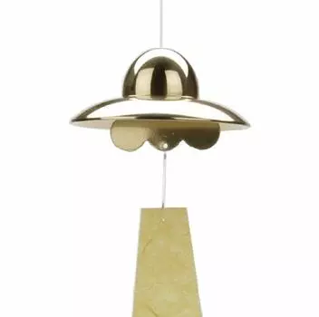 Nousaku Wind Chime UFO Gold 101402 - - [Brass] золотой