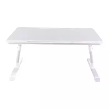 Ноутбук кровать стол с вращающейся столешницей из алюминиевого сплава складные ножки портативный ноутбук стол для серый