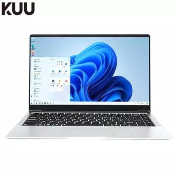 Ноутбук KUU XBOOK 14,1 дюйма, Intel Celeron, 8 ГБ ОЗУ, 128 ГБ SSD, Windows11, студенческие ноутбуки, Wi-Fi, Bluetooth-камера, более дешевый офисный ПК