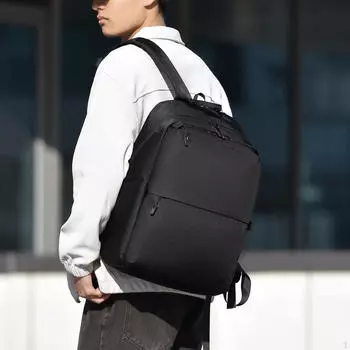Ноутбук рюкзак модные принадлежности сумка для самолета знакомства на открытом воздухе работа ежедневно чёрный