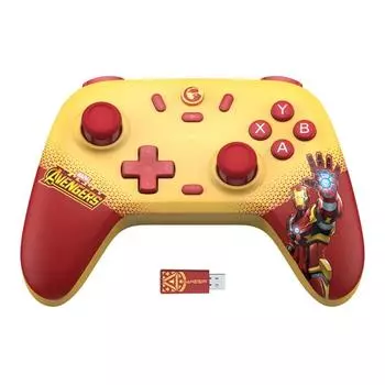 Nova Lite Switch Контроллер Игровой Геймпад С Эффектом Холла Nintendo Switch IPhone Android Мобильный Телефон Captain Amerika 15.5*10.39*6.07cm красный