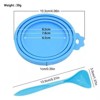 НОВАЯ 3 в 1 силиконовая крышка для консервных банок многоразовая пищевая жестяная крышка уплотнительная крышка 1 шт многоразовая коробка для хранения Proo C1R8 Yellow-1pcs