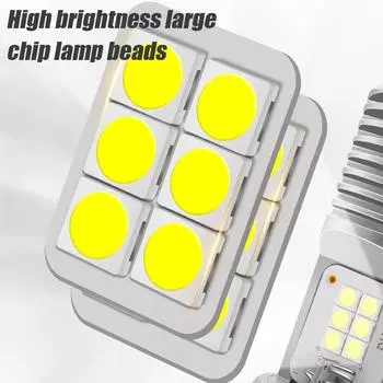 НОВАЯ фара для мотоцикла H4 LED Moto фара для мотоцикла Hi Headlight для мотоцикла 12 В M5 Bulbs Lamp Lo (Т19) Линза Белая Лампа