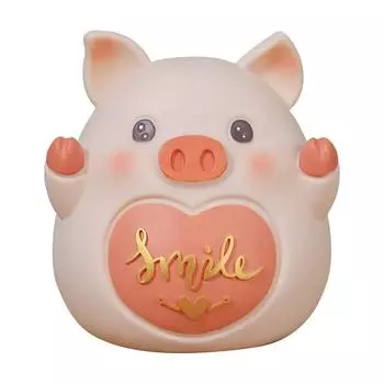 НОВАЯ Милая Копилка Сберегательная Банка Спальня Детская Комната Украшение Рабочего Стола Компьютерный Стол Украшение Розовые Копилки Подарок На День Рождения