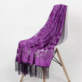 НОВАЯ мода для женщин срезанные цветы ажурные кружевные градиентные цветы шелковый шарф весенние шали и накидки полотенце Femme Beach Sjaals