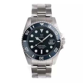 НОВАЯ модель Hyakuichi 42 мм Керамический безель Часы Механические Автоматический Ручной Подзавод Автоматическая Дата 200 м Водонепроницаемость Предотвращение Обратного Вращения Керамика