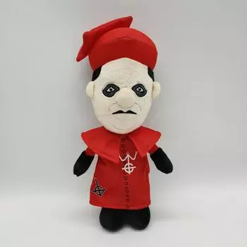 НОВАЯ плюшевая кукла Cardinal Copia 25 см, Призрачный певец, мягкая игрушка, подарок на день рождения, игрушки для детей 25cm красный