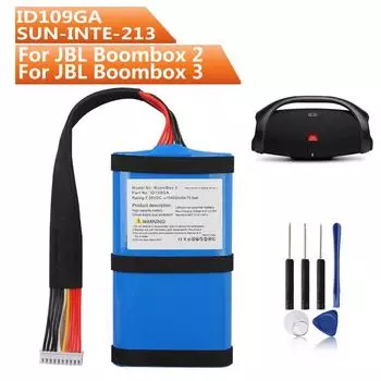 НОВАЯ сменная батарея ID109GA SUN-INTE-213 для JBL Boombox 2 JBL Boombox 3 Bluetooth Outdoor Speaker перезаряжаемая батарея 10400 мАч