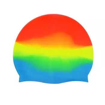НОВАЯ унисекс силиконовая шапочка для плавания эластичная спортивная летняя шапочка для дайвинга в бассейне (оранжевый)