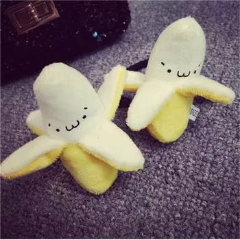 Novelty Girls Rubber Band Headbands Hair Rope Hair Accessories Banana Shape жёлтый