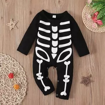 Novelty Kids Halloween Costume Outfit Halloween Rompers Newborn 0-3 Years 70