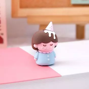 Novelty Manual Pencil Sharpening Tool 3D Stationery Supplies Girl style 3