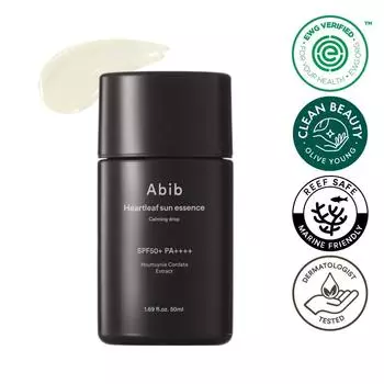 [НОВИНКА] Abib Heartleaf Sun Essence, успокаивающие капли, 50 мл