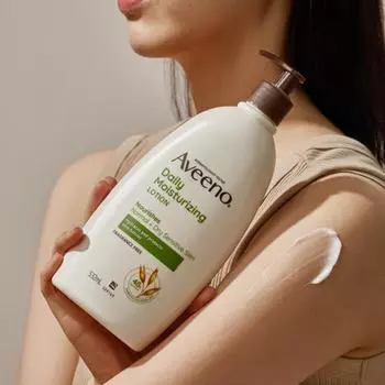 [НОВИНКА] Aveeno Daily Moisturizing Body Lotion 354 мл, корейский уход за телом