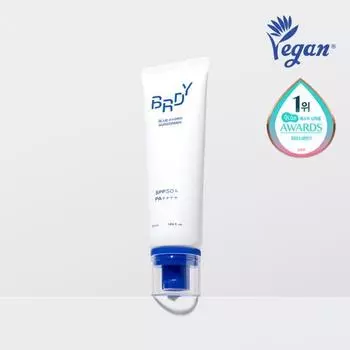[НОВИНКА] Beready Blue Moisture Sun Cream 50мл, Корейский солнцезащитный крем