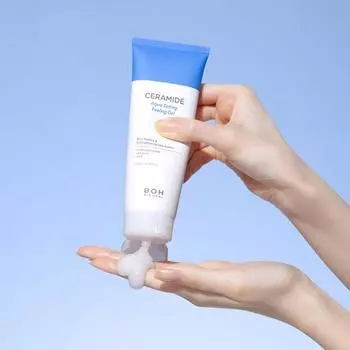 [НОВИНКА] Biohealbo Ceramine Aqua Тонизирующий пилинг-гель, 120 мл, специальный (60мл отдано), Корея очищение