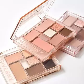 [НОВИНКА] Giverny Nuance G Eye Palette 3 вида, корейская косметика, KPOP 01 Sandy Lyon