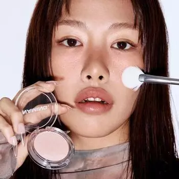 [НОВИНКА] Хайлайтер Naming Fluffy Baked Highlighter 3 цвета, корейская косметика, KPOP FRENESS
