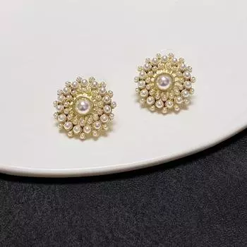 НОВИНКА IN2023, модные ювелирные изделия из смолы, серьги высшего качества, роскошные милые красивые капли звездного жемчуга