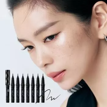 [НОВИНКА] Kate Super Sharp Liner EX 4.0 Сменный блок 7 цветов, корейская косметика, KPOP deep black