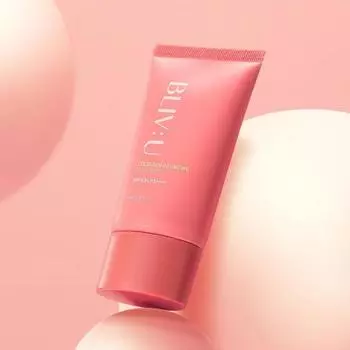 [НОВИНКА] Live You Collagen Bouncing Sun Cream 50 мл, Корейский солнцезащитный крем