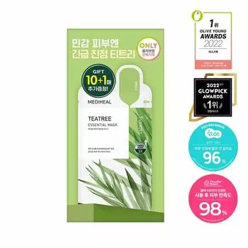 [НОВИНКА]MEDIHEAL Tea Tree Essential Mask Sheet 10P+1P
