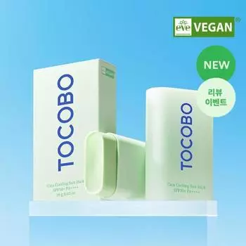 [НОВИНКА/Обзор] Tocobo Cica Cooling Sun Stick 18 г SPF50+ PA++++, корейский солнцезащитный крем