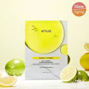 [НОВИНКА] Тканевая маска Anua с витамином C и сывороткой от пятен (10 листов) 10ea